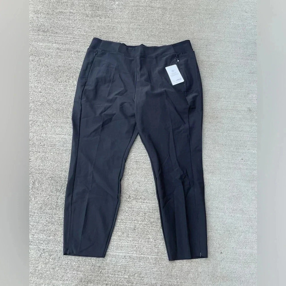 Athleta Pants - Athleta Stellar Tights size 26 Black Womens Plus NEW Pull on Travel Work Comfy